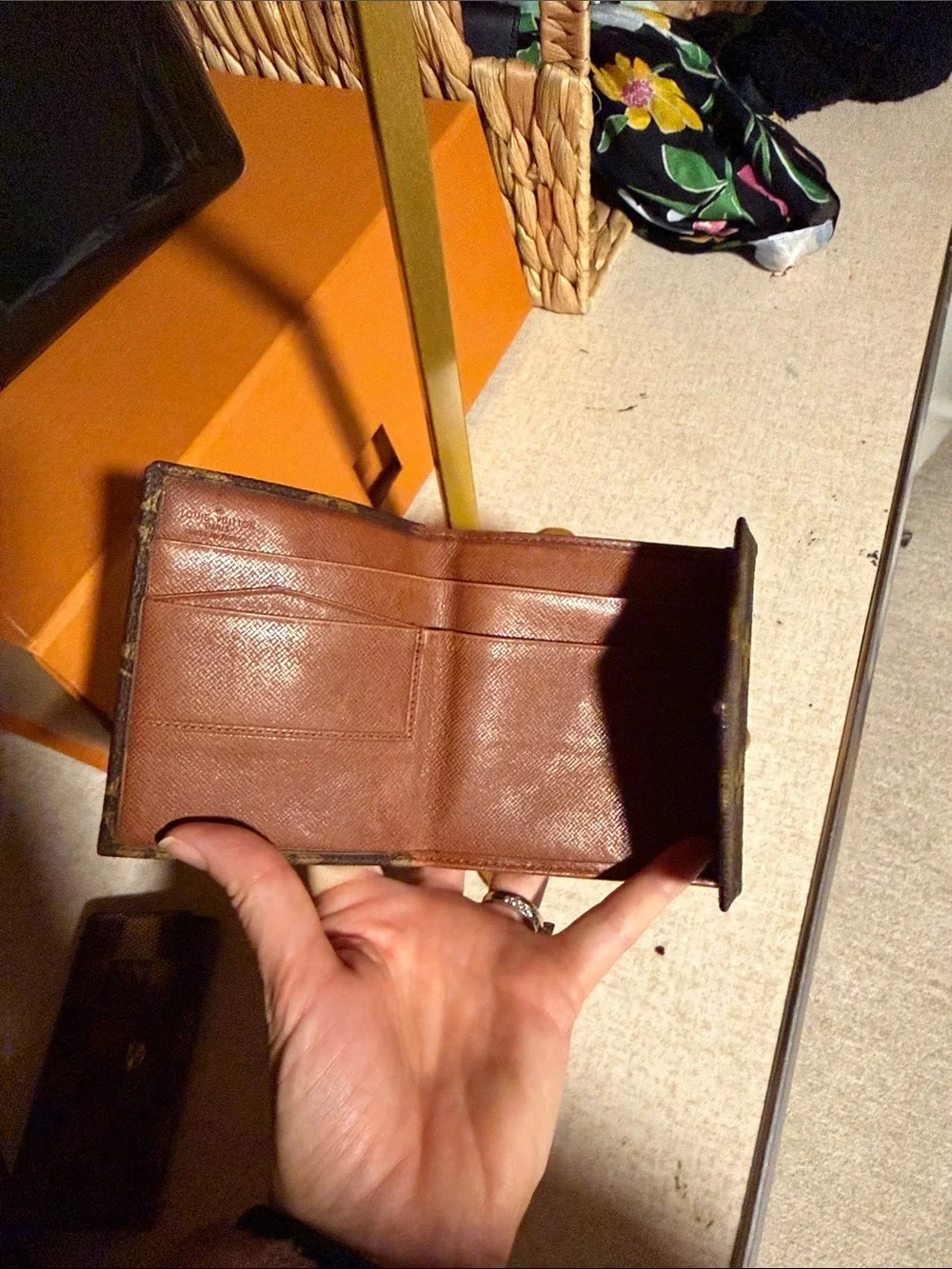 Louis Vuitton Brown Monogram Envelope Wallet